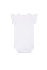 Milky Clothing - White Frill Bubbysuit