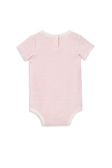 Milky Clothing - Pink Stripe Ribbed Bubbysuit