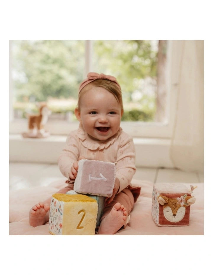 Little Dutch - Garden Soft- Activity Cube Set