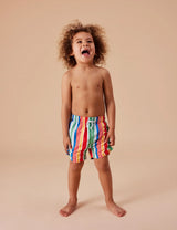 Goldie + Ace - Bold Stripe Board Shorts Primary