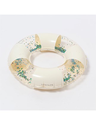 SunnyLife - Mini Tube Pool Ring - Cotton Candy Stripe
