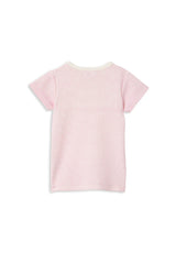 Milky Clothing - Pink Stripe Rib Tee