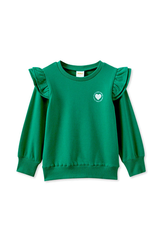 Milky Clothing - Spring Green Detail Sweat