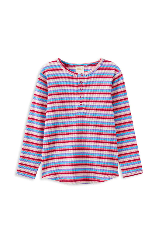 Milky Clothing - Fruity Waffle Henley