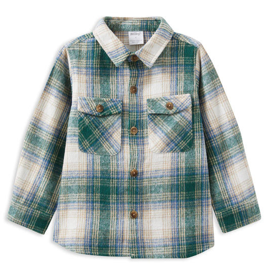 Milky Clothing - Green Check Overshirt