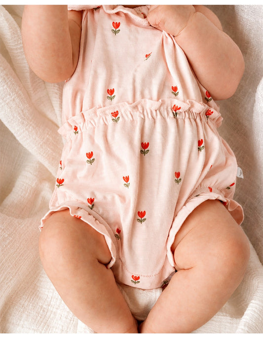 Minihaha - Sundae Organic Frill Romper