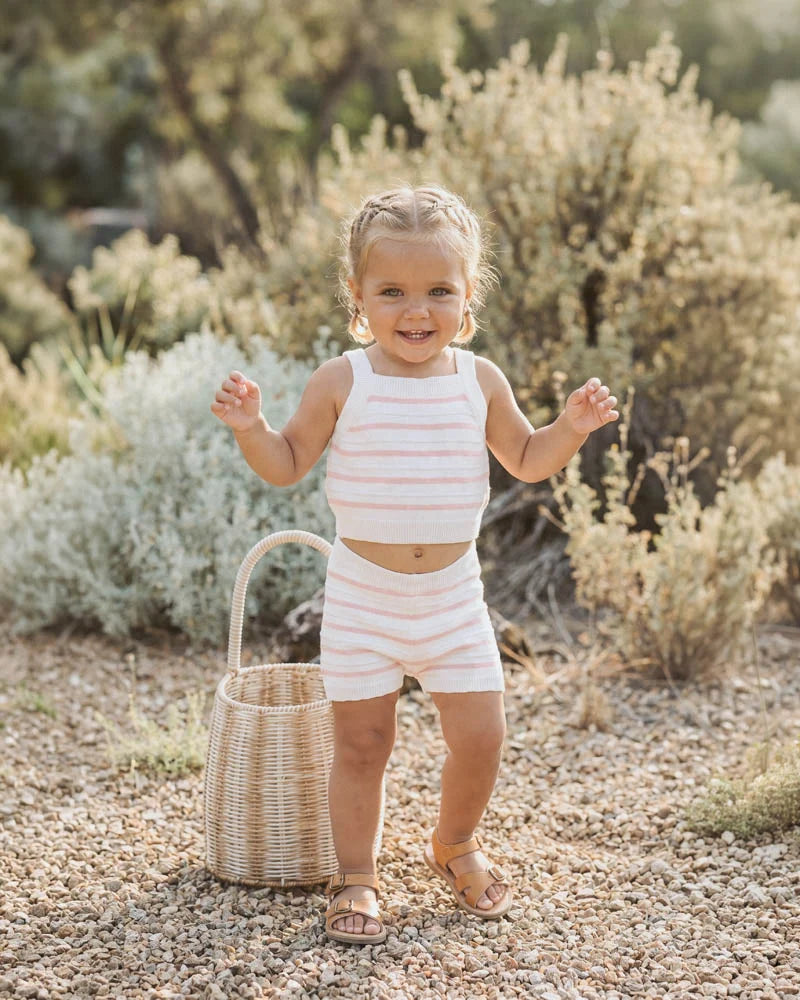Bebe - Organic Striped Knitted 2 Piece Set