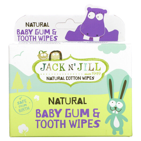 Jack N' Jill- Natural Baby Gum & Tooth Wipes
