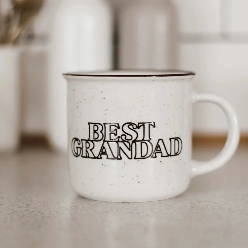 Bencer & Hazelnut Ceramic Mug- Best Grandpa