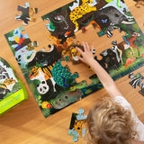 Crocodile Creek- Jungle Friends- Classic 36 Piece Floor Puzzle