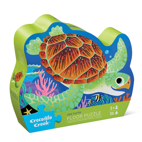 Crocodile Creek- Sea Turtle- Classic 36 Piece Floor Puzzle