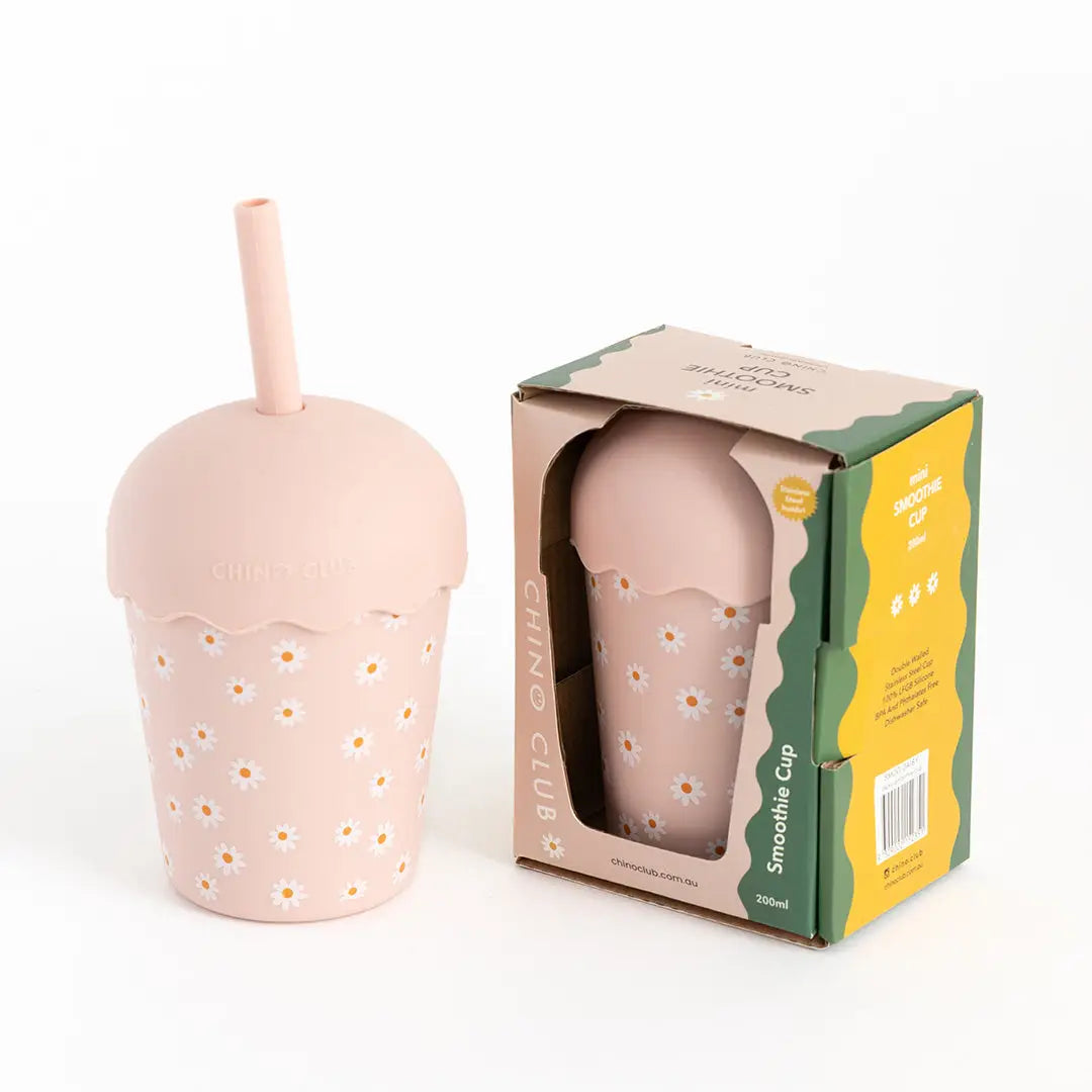 Chino Club-Pink Daisy Smoothie Cup