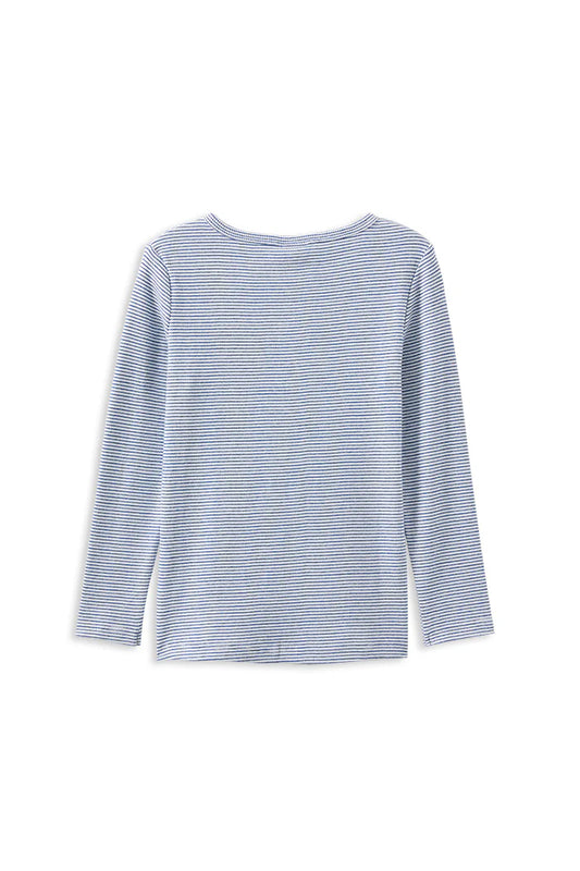 Milky Clothing - Blue Stripe Henley