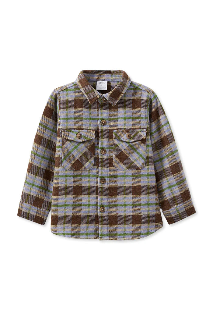 Milky Clothing - Earth Check Overshirt