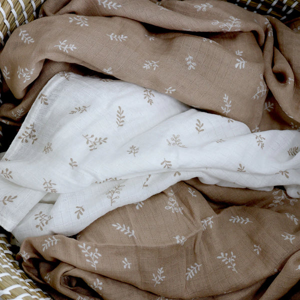 Bubba Blue- Chestnut Muslin Wrap Set