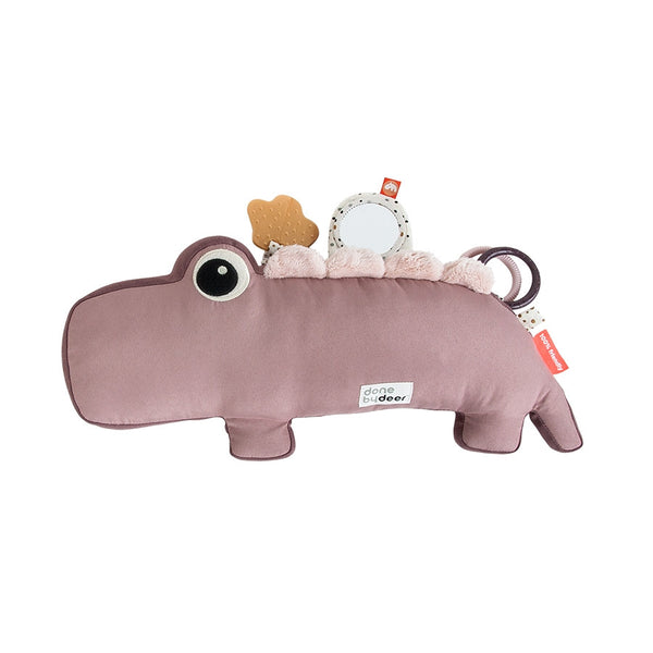 Done by Deer - Powder Croco Tummy Time Activity Toy