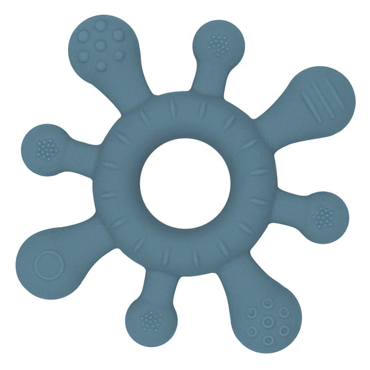 Playground- Steel Blue Silicone Splash Teether
