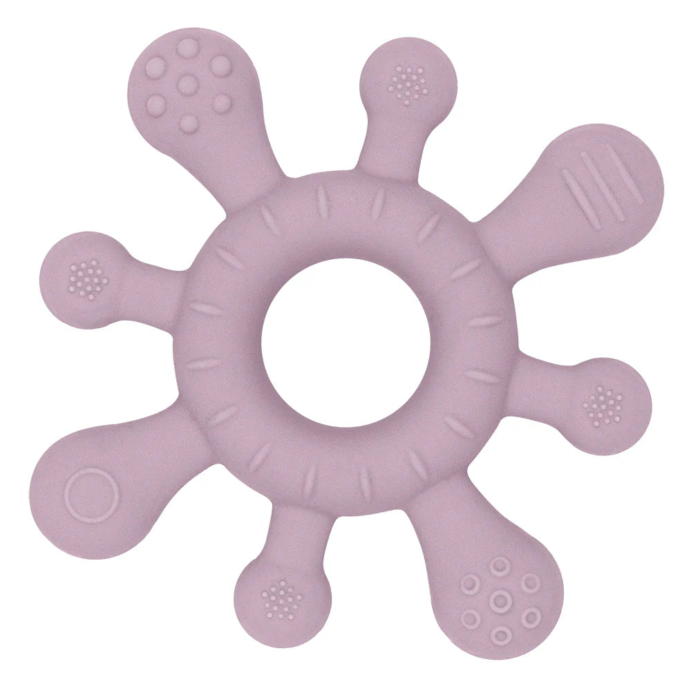 Playground- Dusty Mauve Silicone Splash Teether