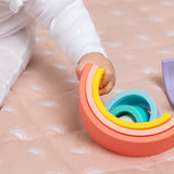 Playground- Silicone Rainbow Puzzle- Sorbet