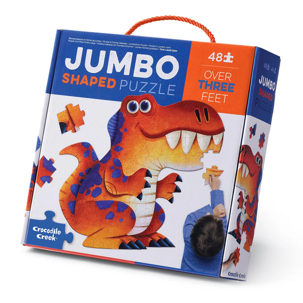 Crocodile Creek- Dino- Classic 48 Piece Jumbo Puzzle