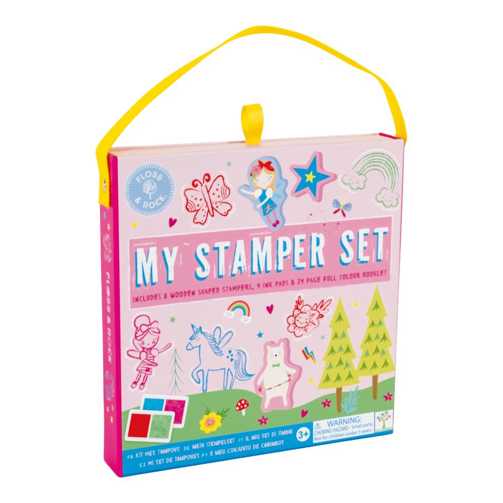 Floss & Rock- Rock My Stamper Set- Rainbow Fairy