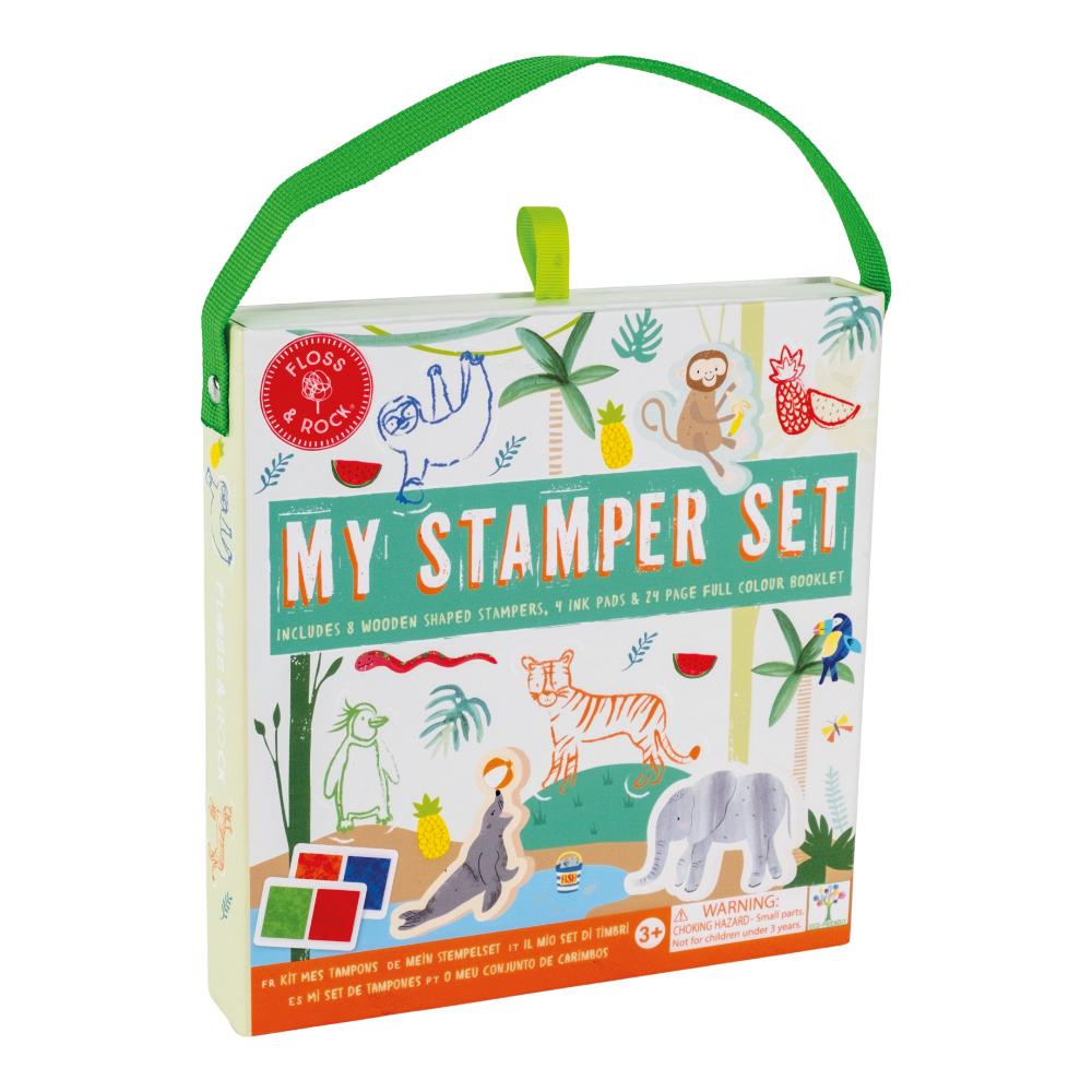 Floss & Rock- Rock My Stamper Set- Jungle
