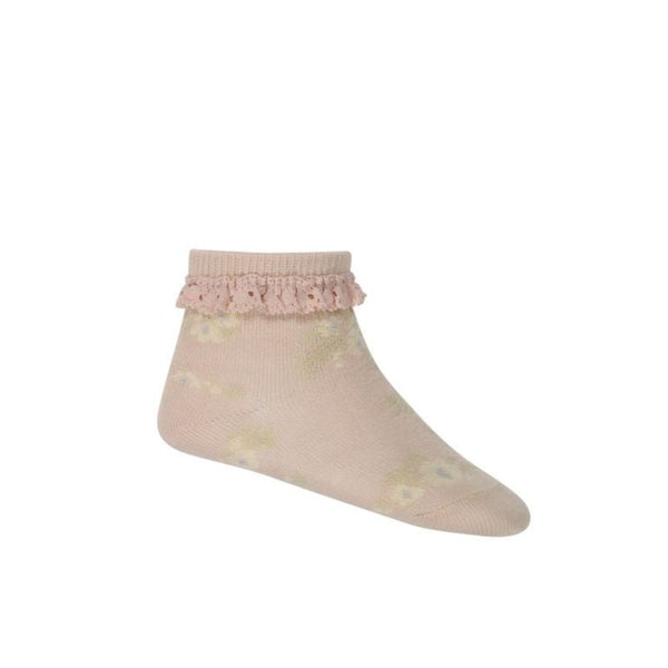 Jamie Kay - Jacquard Floral Sock - Petite Fleur Pillow
