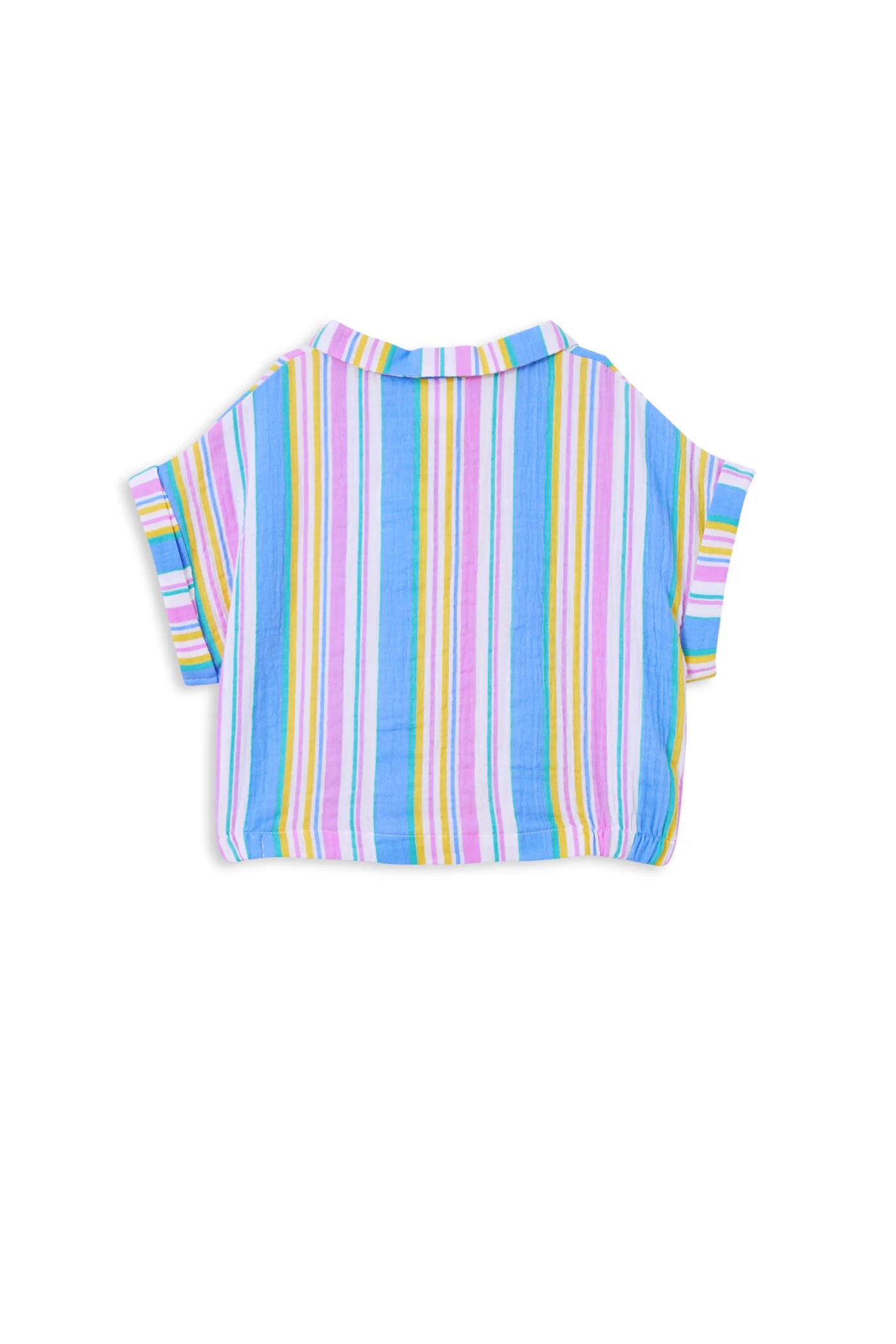 Milky Clothing - Crinkle Stripe Shirt - SIZE 12