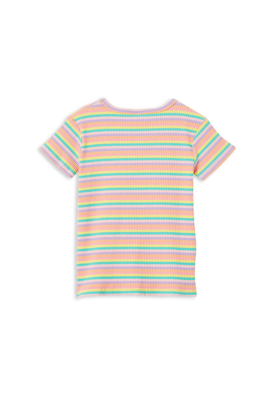 Milky Clothing - Stripe Rib Tee