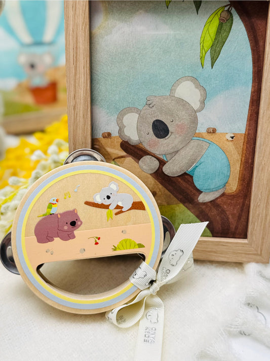 Koko's Music Adventure- Wooden Tambourines