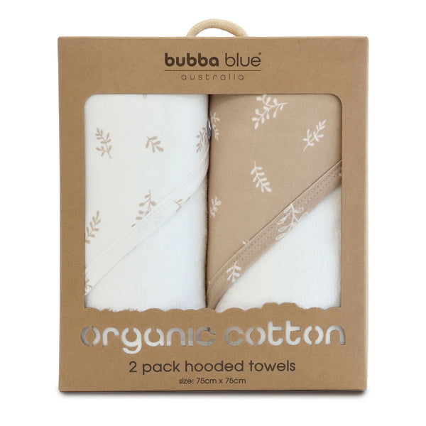 Bubba Blue- Chestnut Cotton Hooded Towel