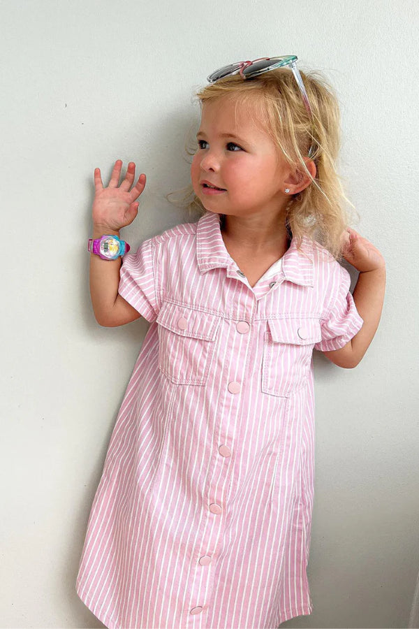 Milky Clothing - Pink Stripe Dress