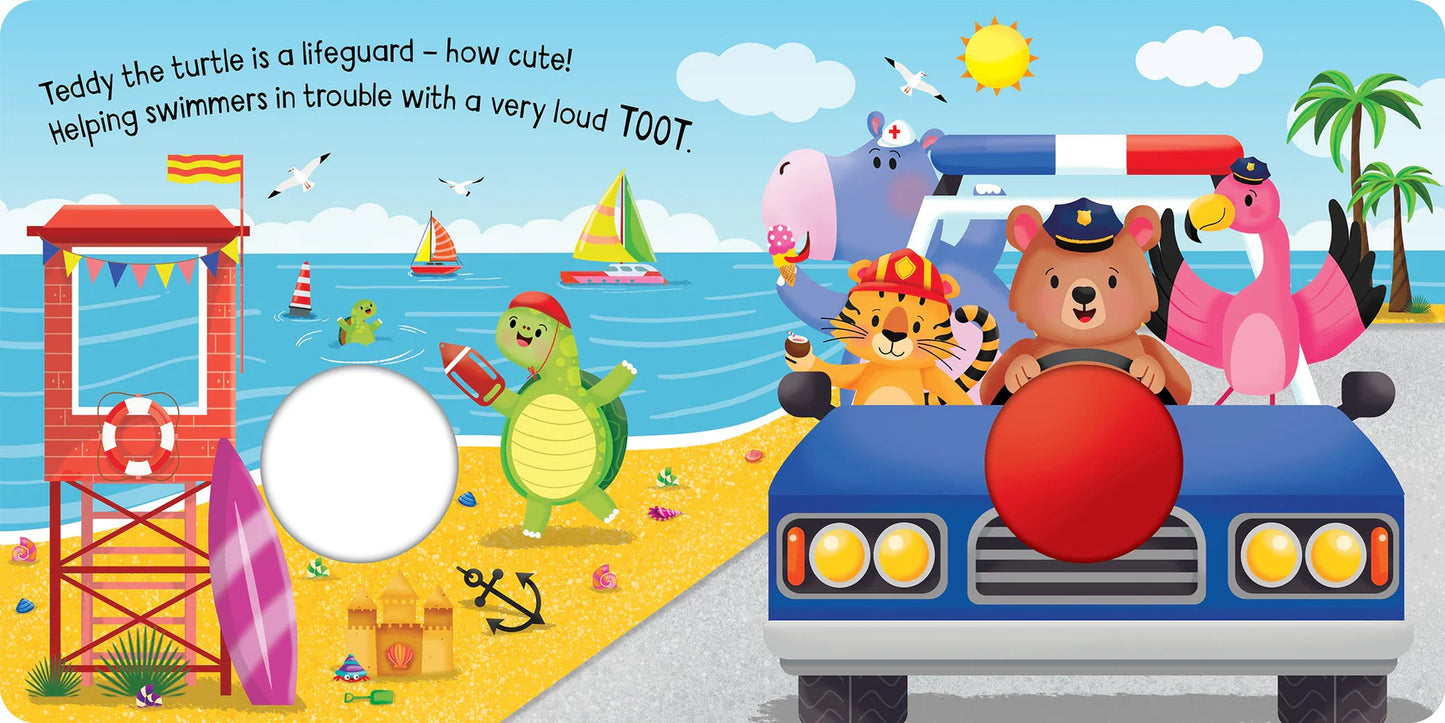Squeaky Me!- Board Book- Beep Beep Rescue