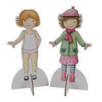 Tiger Tribe- Paper Doll Vintage Kit