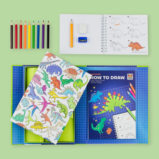 Tiger Tribe - How To Draw- Dinosaur