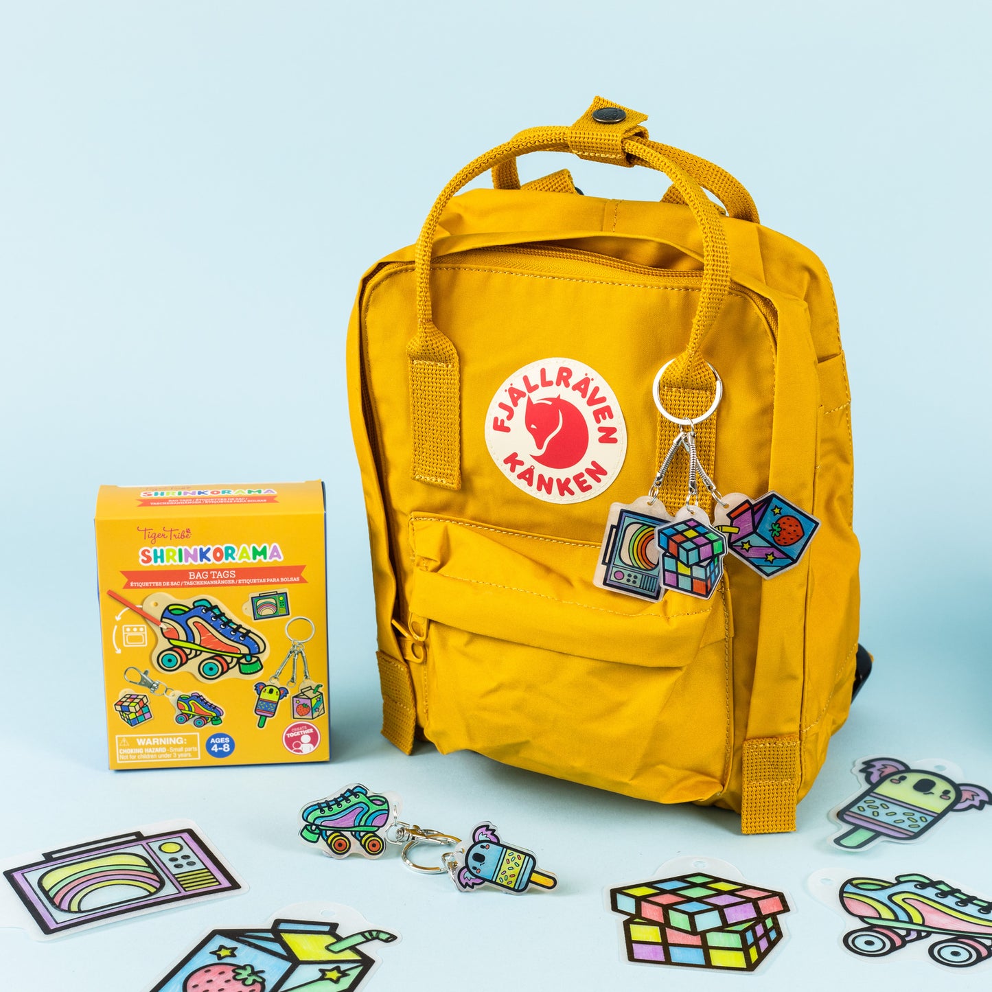 Tiger Tribe- Shrinkorama Bag Tags