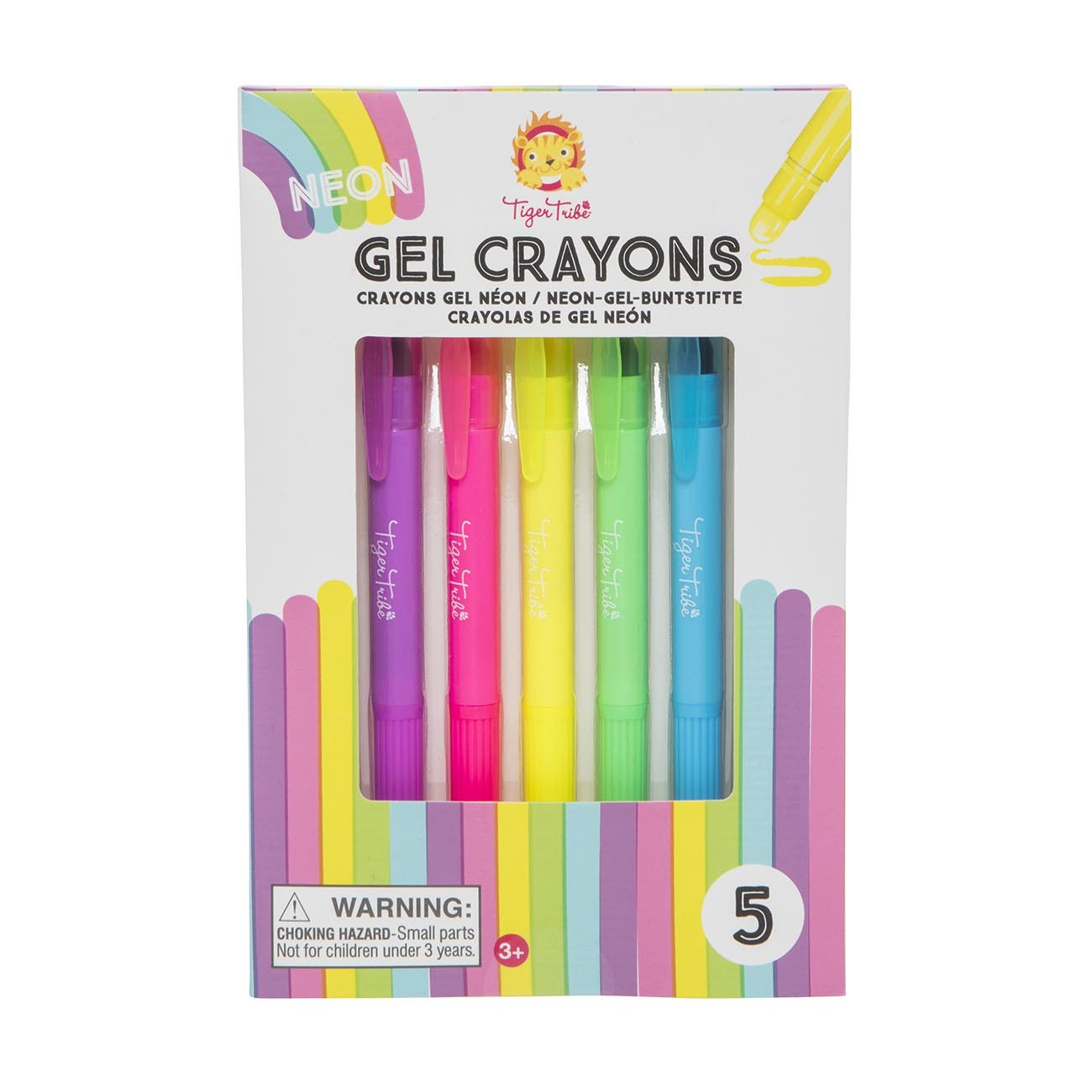 Tiger Tribe- Neon Gel Crayons