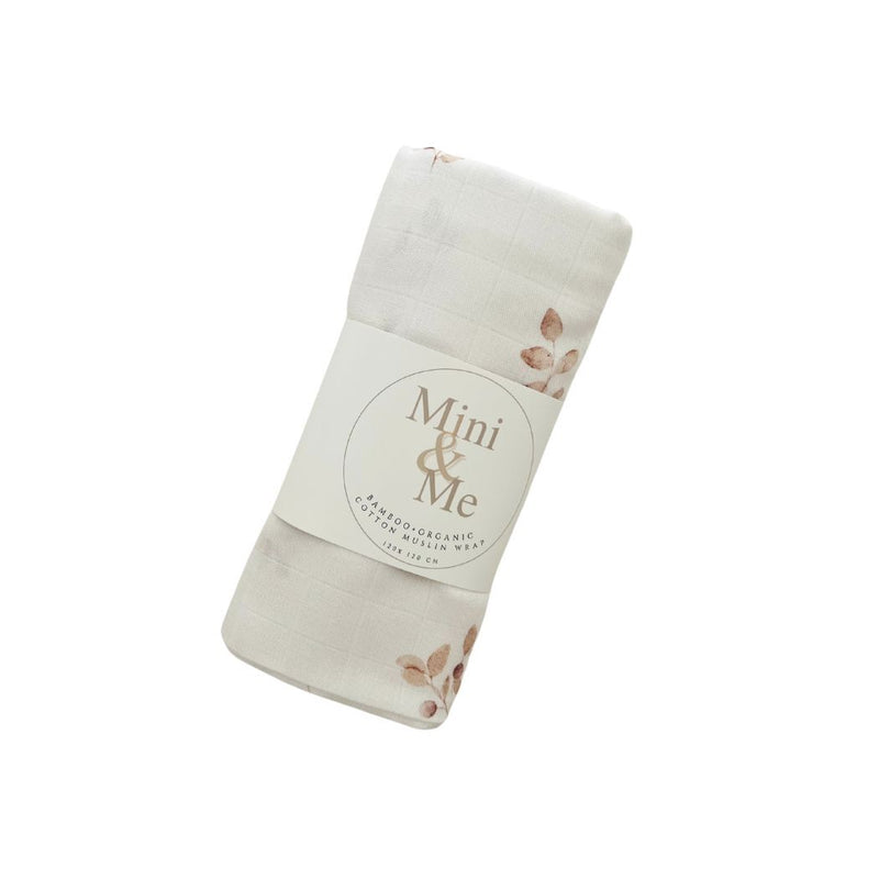 Mini & Me - Fall Bamboo Muslin Wrap