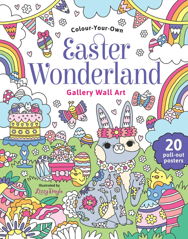 Colour Your Own Easter Wonderland Book