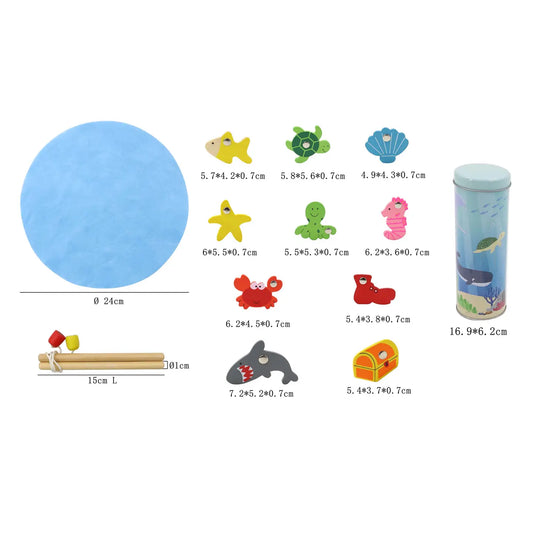 Toys Link- Fishing Game in A Tin