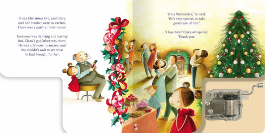 Lake Press - Wind-Up Music Box Book - The Nutcracker