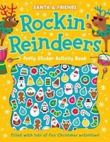 Lake Press - Santa & Friends Rockin' Reindeers Puffy Sticker Book