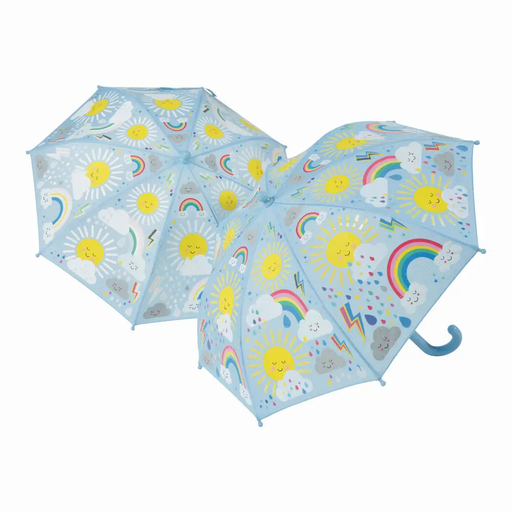 Floss & Rock- Rainbow Colour Changing Umbrella
