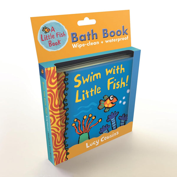 Swim With Little Fish Bath Book