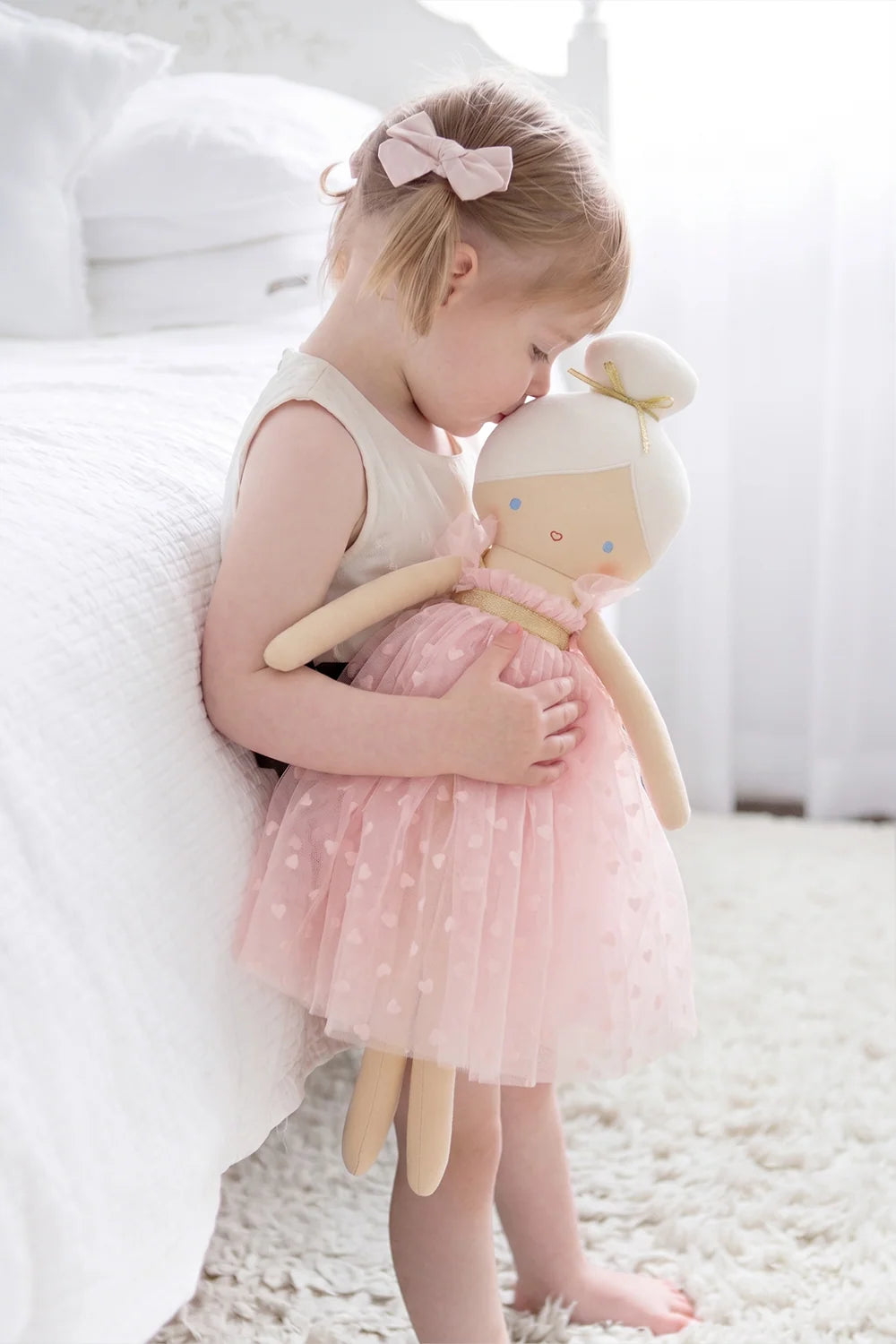 Alimrose-Lottie Doll- Pale Pink 52cm