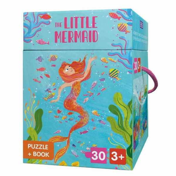 Sassi - The Little Mermaid Fairy Tale Puzzle & Book Set