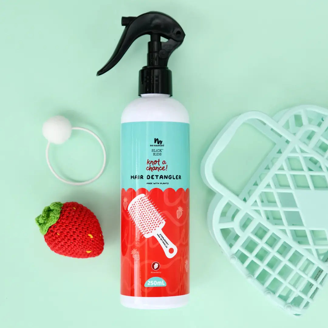 No Nasties- Natural Plant Based Hair Detangler in Strawberry