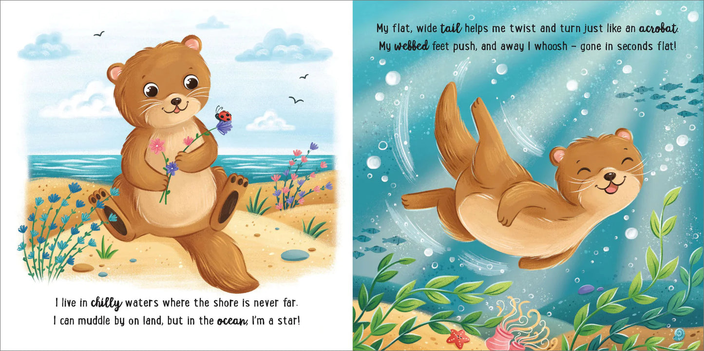 Story Time- I Love Being A Sea Otter- Board Padded Book