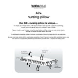 Bubba Blue- Nordic Nursing Pillow- Sand