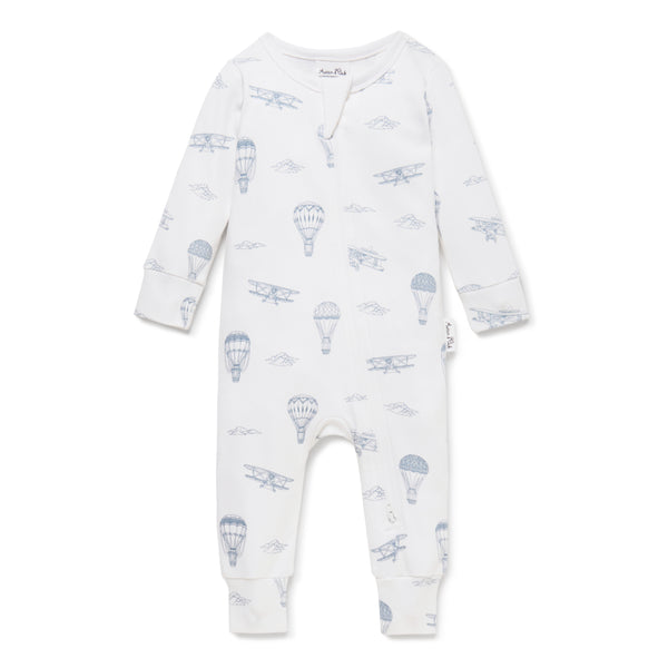 Aster and Oak - Air Balloon Zipsuit Romper